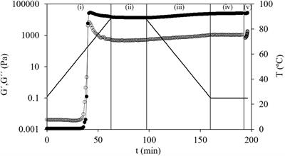 Rheological Properties of Corn Starch Gels With the Addition of Hydroxypropyl Methylcellulose of Different Viscosities